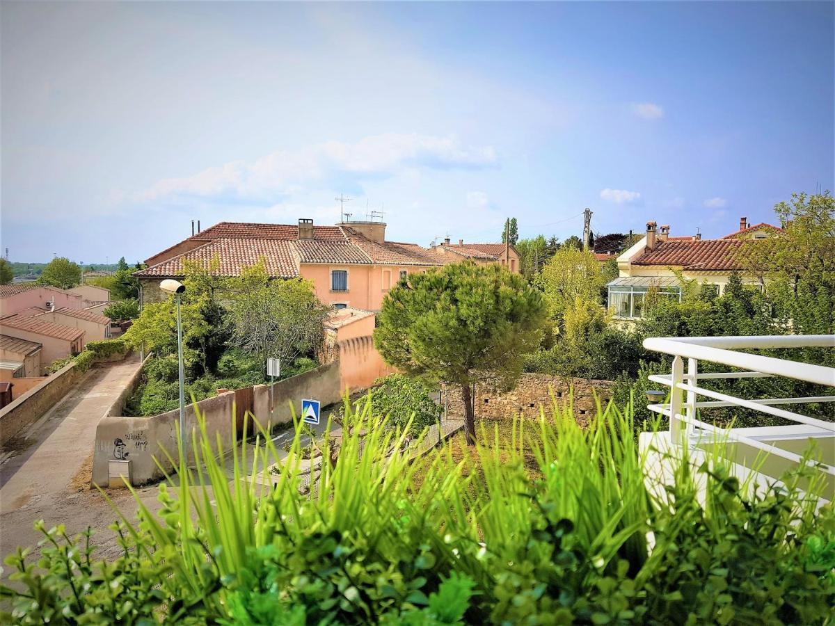 Tout confort ! Calme, Piscine, Parking Gratuit, Terrasse, Wifi Carcassonne Esterno foto